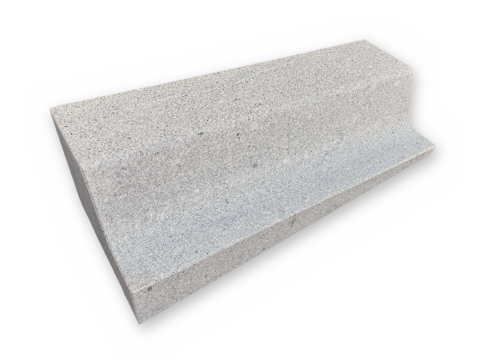 Hållplatskantstöd i granit för busshållplatser